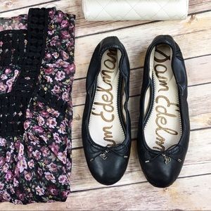 Sam Edelman Felicia Black Ballet Flats 8